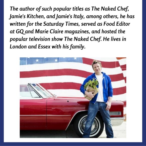 JAMIE'S AMERICA Cookbook by Jamie Oliver - 1st Edition US Printing - Picture 10 of 13